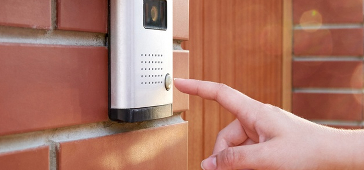 apartment door buzzer installation in Midway City