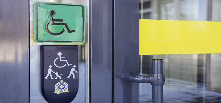automatic handicap door opener in Midway City